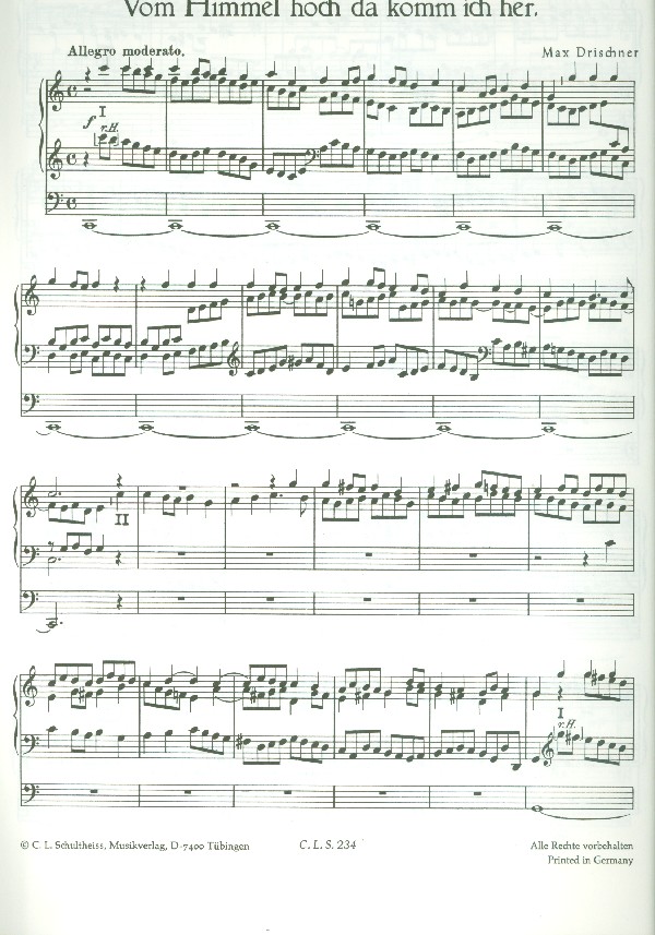 Choralfantasie über Vom Himmel hoch da komm ich her