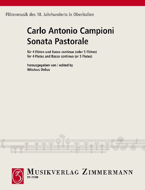 Sonata pastorale für 4 Flöten