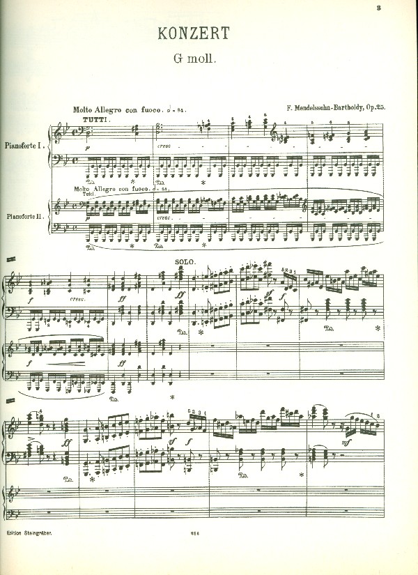 Konzert g-Moll op.25 für