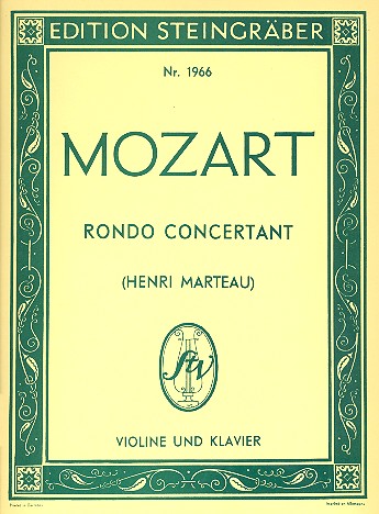 Rondo concertant B-Dur KV269