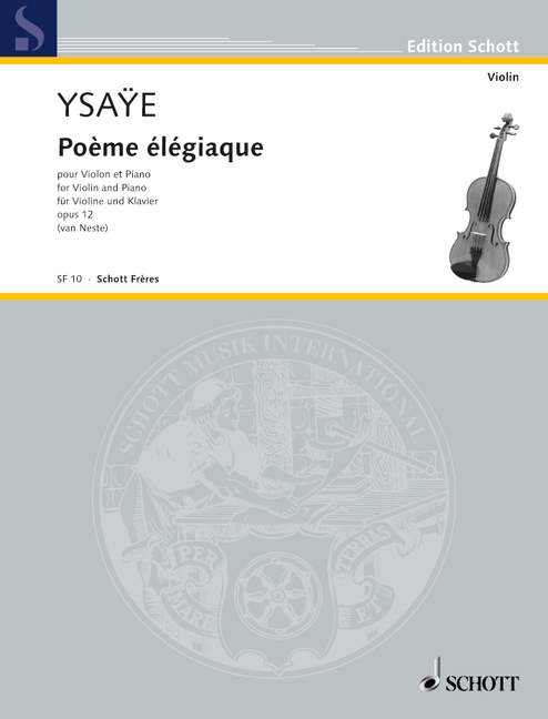 Poème élégiaque op.12