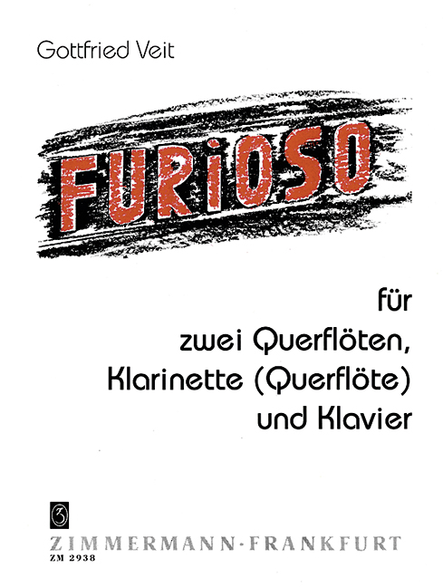 Furioso für 2 Flöten, Klarinette