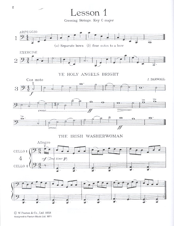 The Second-Year Violoncello Method