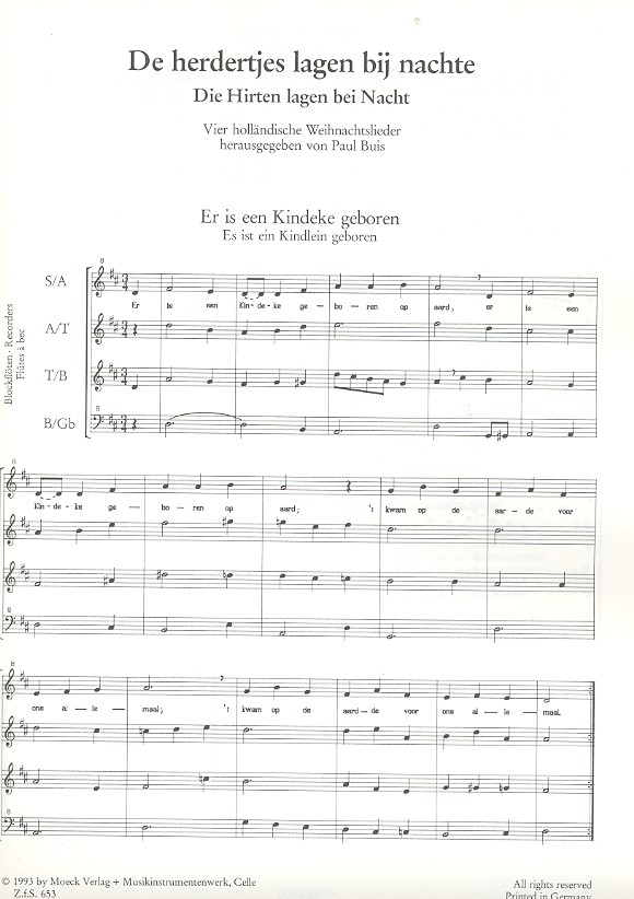 Die Hirten lagen bei Nachte