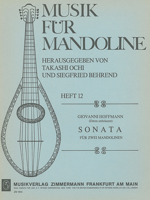 SONATA FUER 2 MANDOLINEN