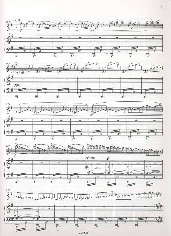 Symphonisch Gedicht für Flöte