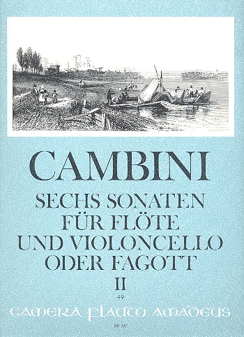 6 Sonaten für Flöte und
