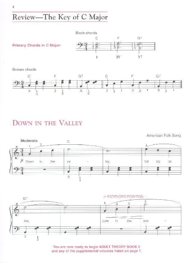 Basic Adult Piano Course - Lesson Book Level 2