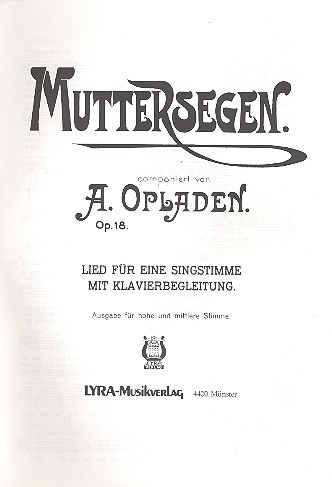 Muttersegen