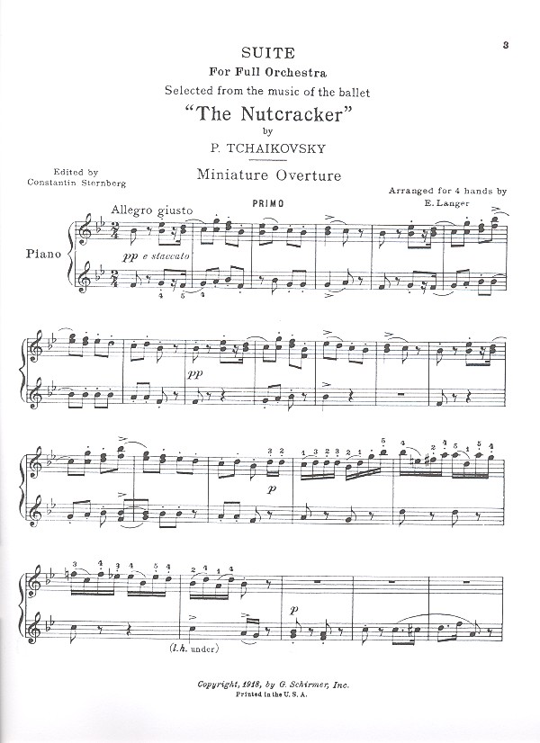 Nußknacker-Suite op.71a für