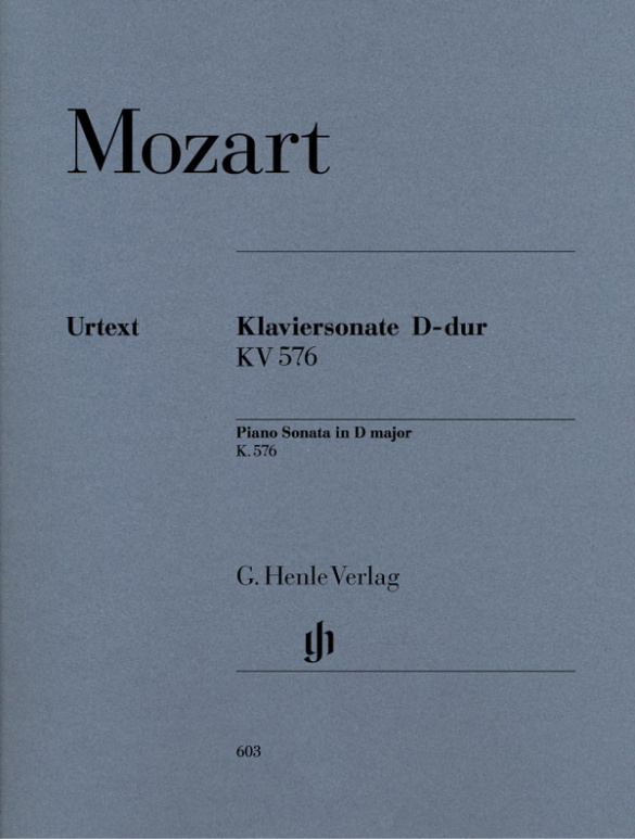 Sonate D-Dur KV 576