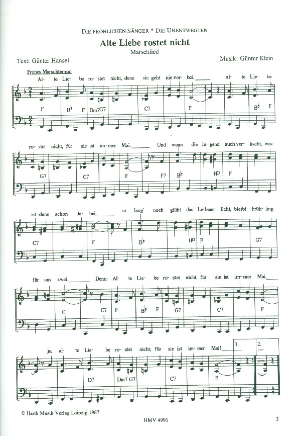 Alte Liebe rostet nicht: