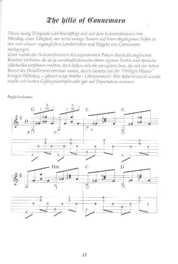 Irische Folksongs Band 1 (+CD):