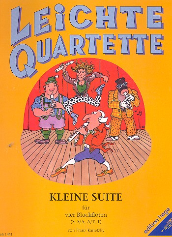Kleine Suite für 4 Blockflöten