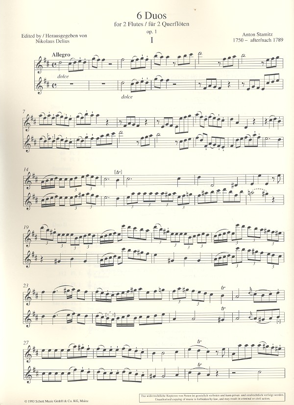 6 Duos op. 1