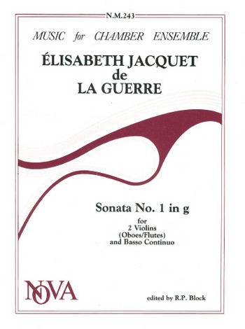 Sonata no.1 g minor