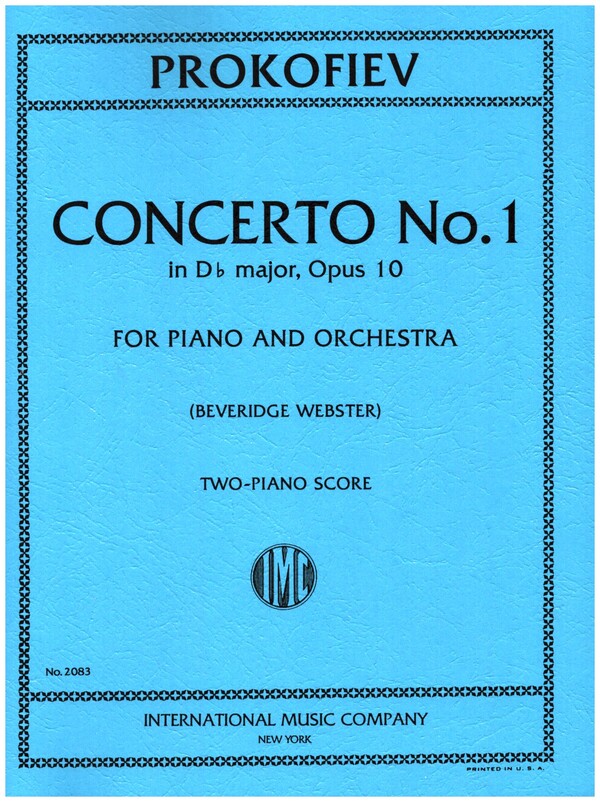 Concerto d flat major no.1 op.10