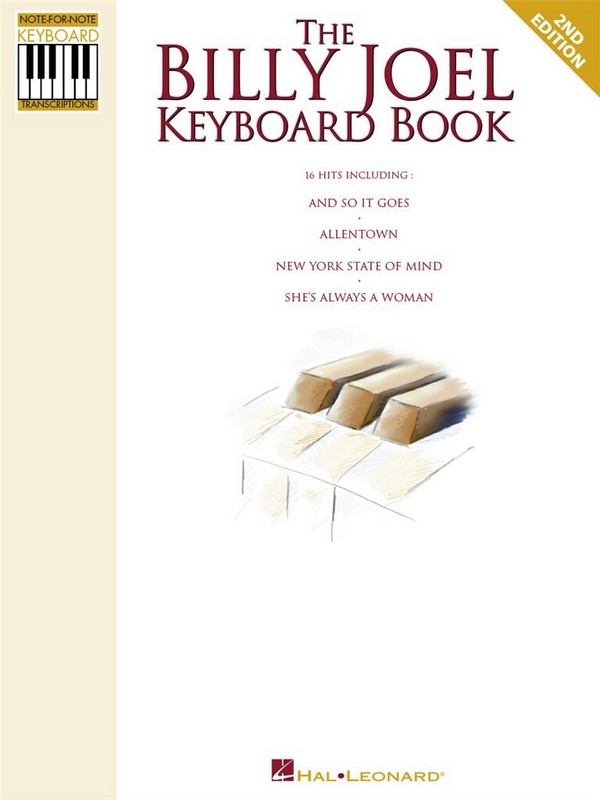 The Billy Joel Keyboard Book: