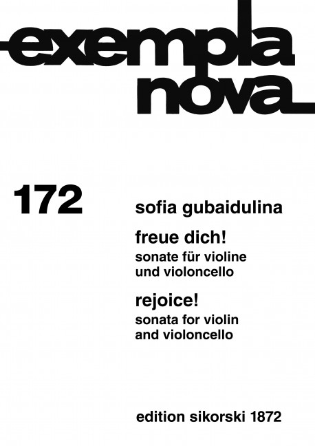 Freue dich Sonate für Violine