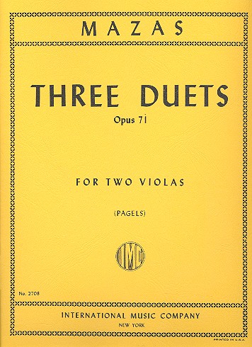 3 duets op.71