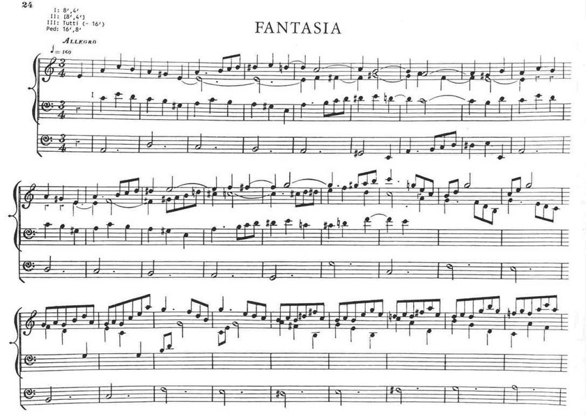 Orgelwerke Band 4 - 4 Stücke im freien Stil