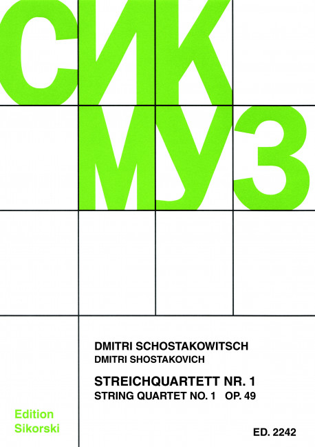 Streichquartett Nr.1 op.49