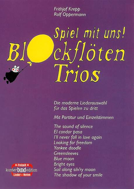 Spiel mit uns Blockflötentrios (Band 4, lila)