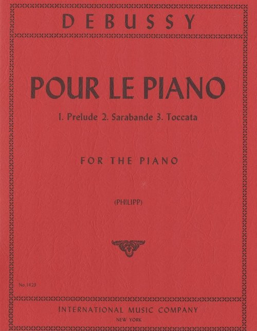 Pour le piano
