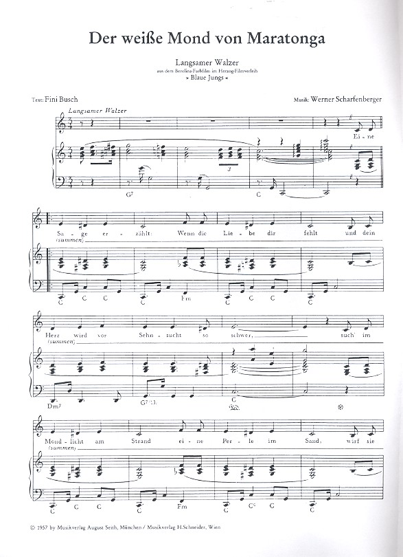 Der weiße Mond von Marathonga: