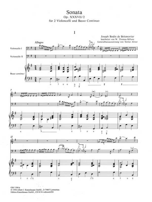Sonate e-Moll