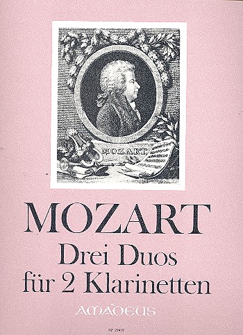 3 Duos für 2 Klarinetten