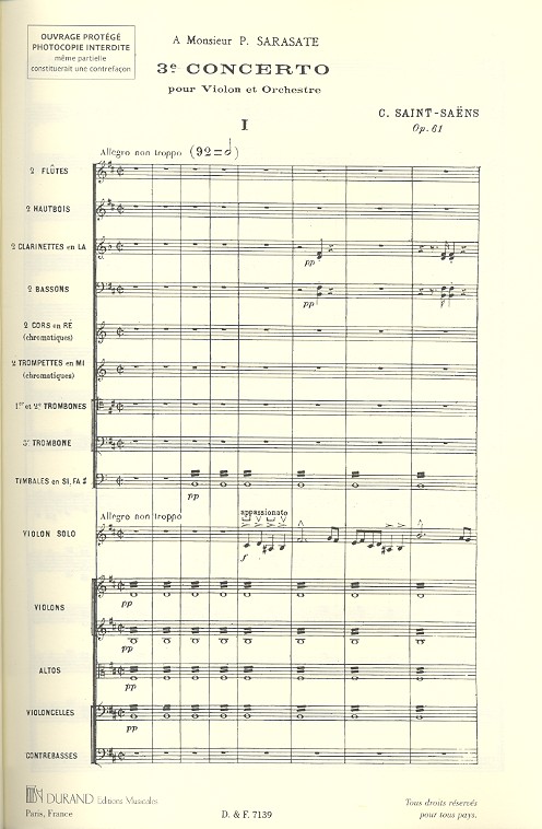 Concerto no.3 op.61