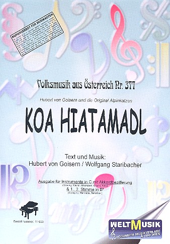 Koa Hiatamadl: Einzelausgabe