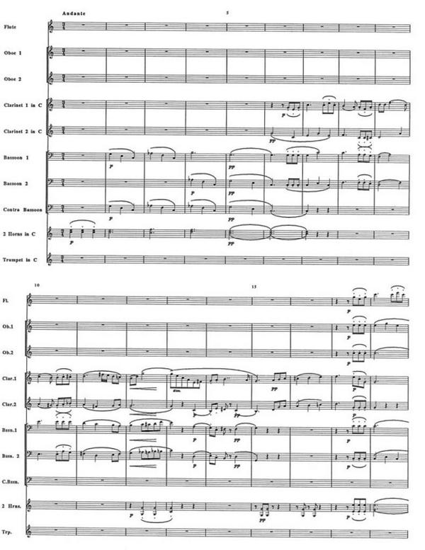 Notturno op.24 für Bläserensemble