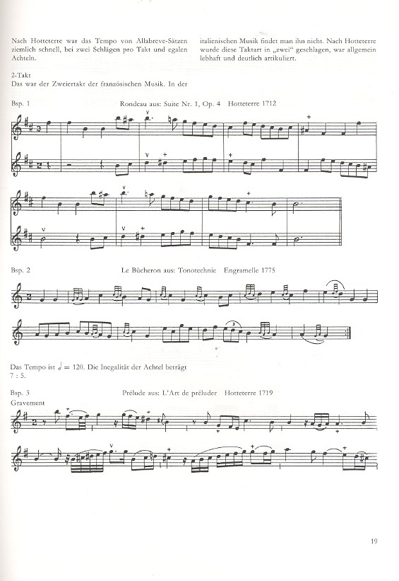 Zur Interpretation französischer Musik zwischen 1675 und 1775