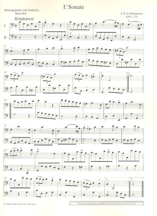9 Petites Sonates et Chaconne op. 66