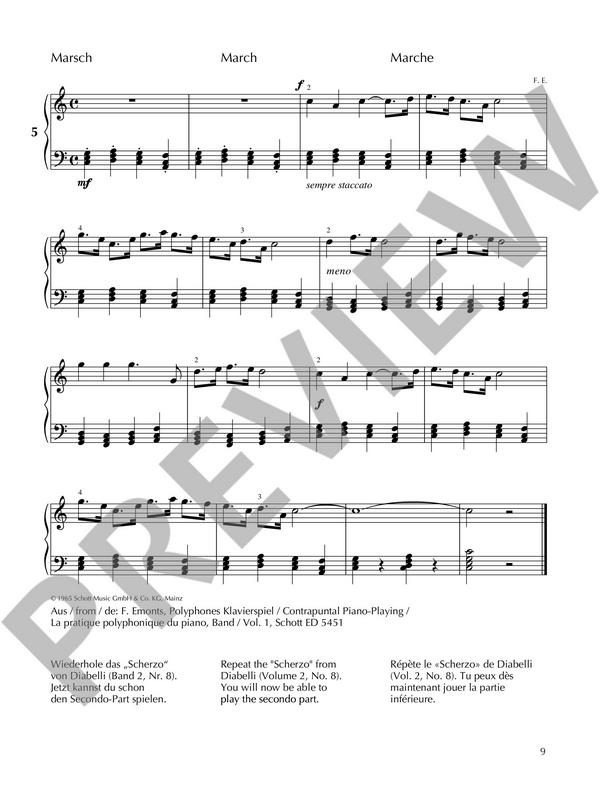 Europäische Klavierschule Band 3 (+Online Audio)