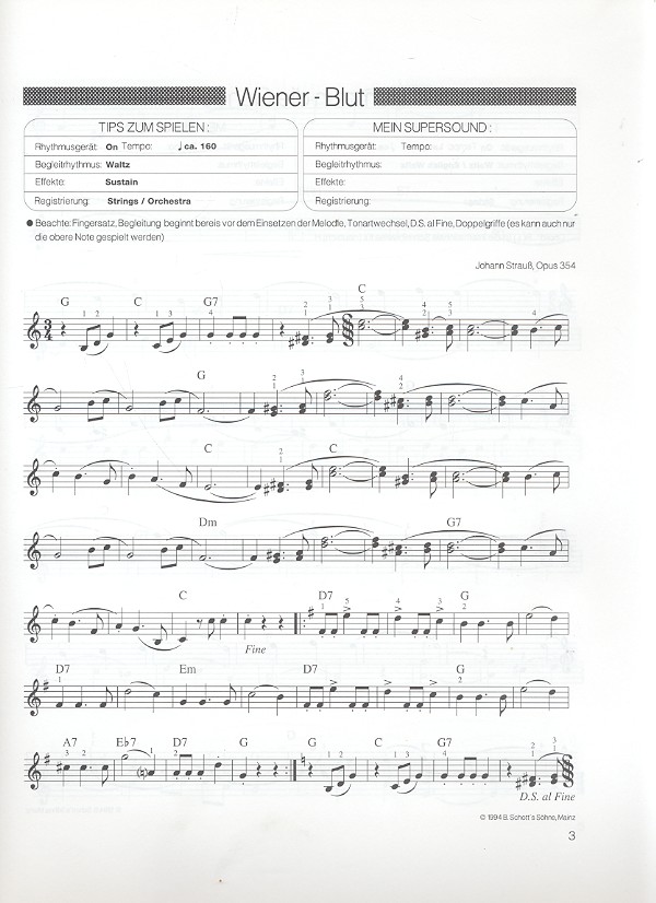 Walzerkönig Johann Strauss - 12 neue Arrangements
