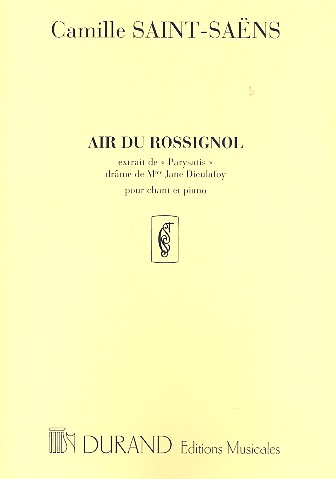 Air du rossignol pour tenor ou