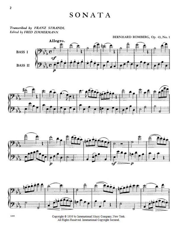Sonata op.3,1