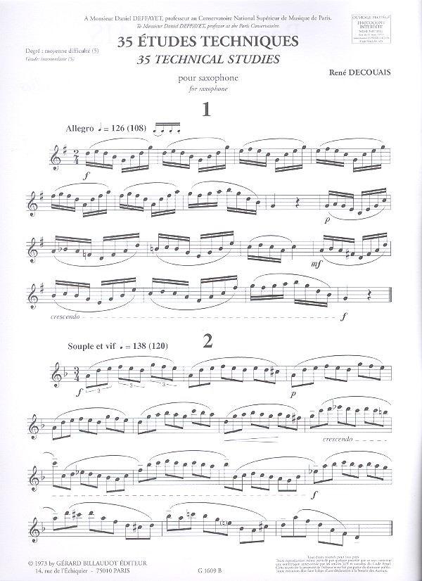 35 études techniques