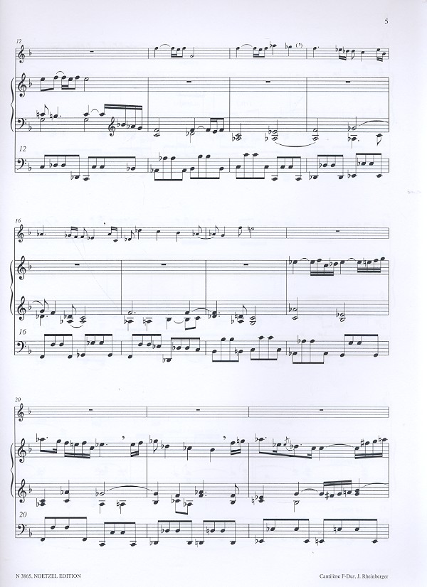 Cantilene F-Dur 