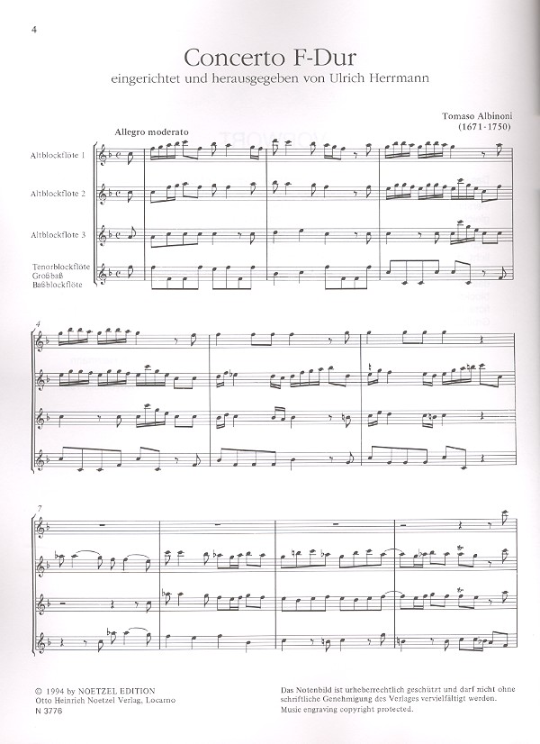 Concerto F-Dur 