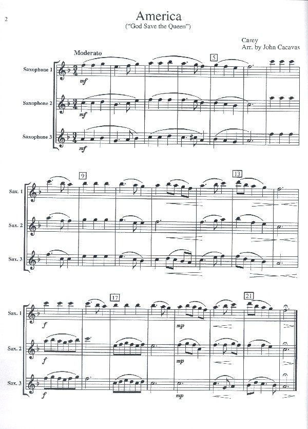 Trios for Saxophones