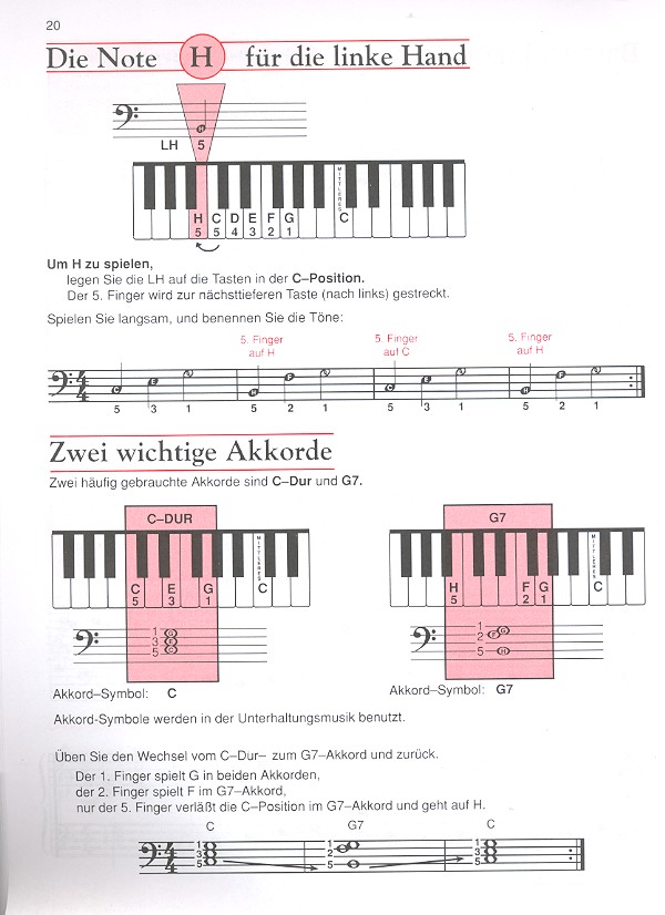 Klavierschule für Erwachsene Band 1 (+CD)