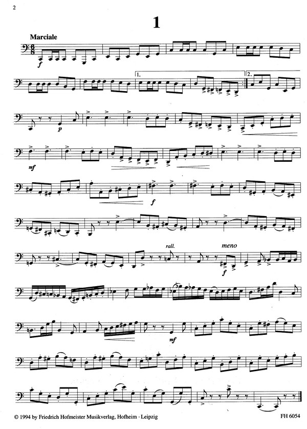 30 Etüden für Tuba