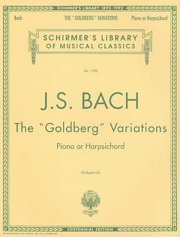 The Goldberg Variations BWV988