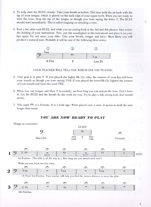 Learn to play the Trombone! vol.1