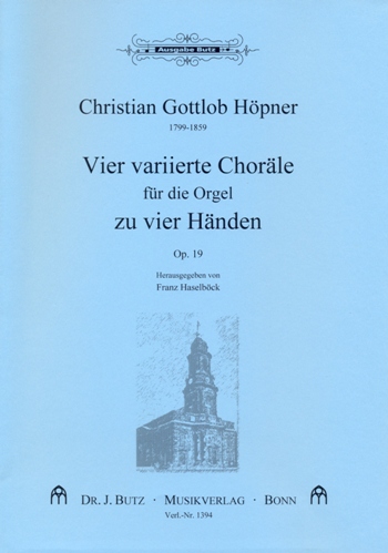 4 variierte Choräle op.19