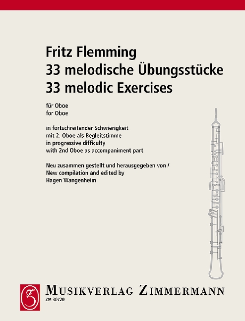33 melodische Übungsstücke